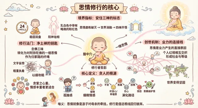 思情(一) - 禪修方法圖解